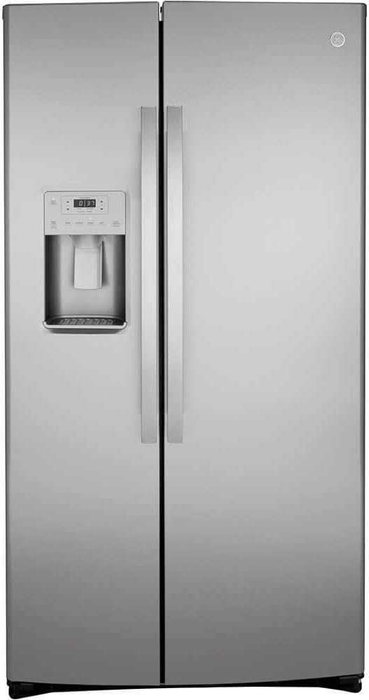 416RKmg2a9L._AC_SL1000_-1 GE GSS25IYNFS Side by Side Refrigerator Review Stainless Steel Design and Features