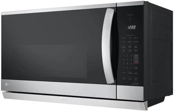 41kKJpMzUyL._AC_SL1000_ LG Over-the-Range Microwave MVEL2125F review sleek design with smart cooking features