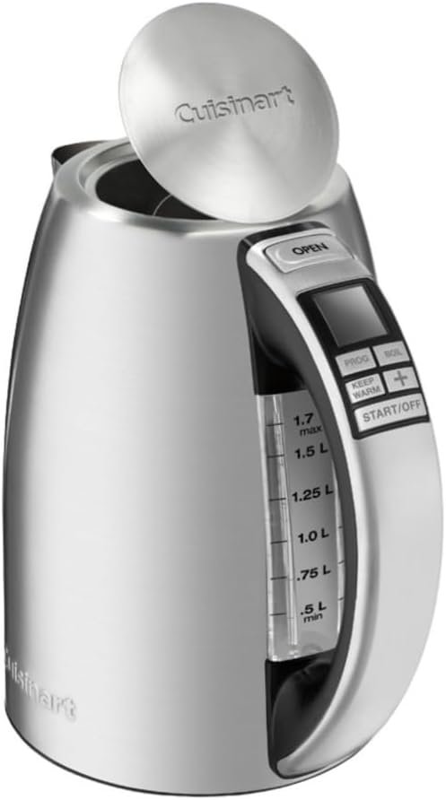 41r99YIQuL._AC_SL1000_ Cuisinart PerfecTemp Electric Kettle CPK-20 review Best Programmable Stainless Steel Kettle