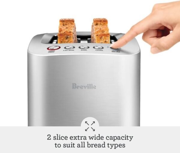 5140blhBZ8L._AC_SL1080_ Breville Smart Toaster 2-Slice Review Brushed Stainless Steel Features and Performance