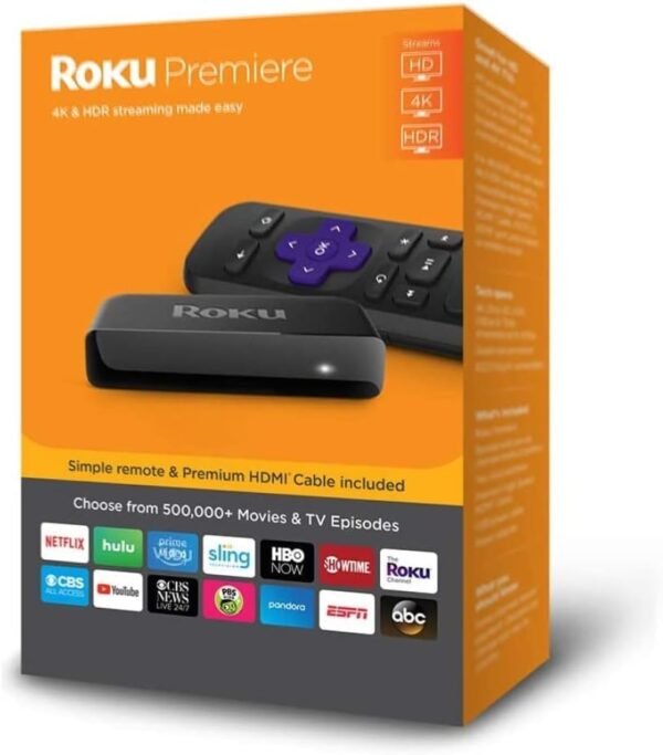 51p7wZCyXVL._AC_SL1000_ Roku Premiere Streaming Player 3920X Review Exceptional Value for HD, 4K, and HDR