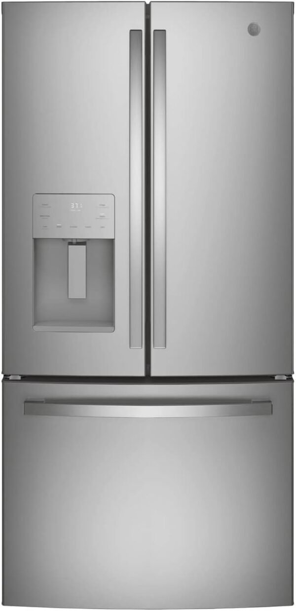 51r4lo9cNL._AC_SL1372_-1 GE French-Door Refrigerator GYE18JYLFS review compact design with energy-efficient performance