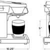 51tUmosKb6L._AC_SL1000_ Review of Technivorm Moccamaster Cup One Coffee Maker Polished Silver for Single Serve