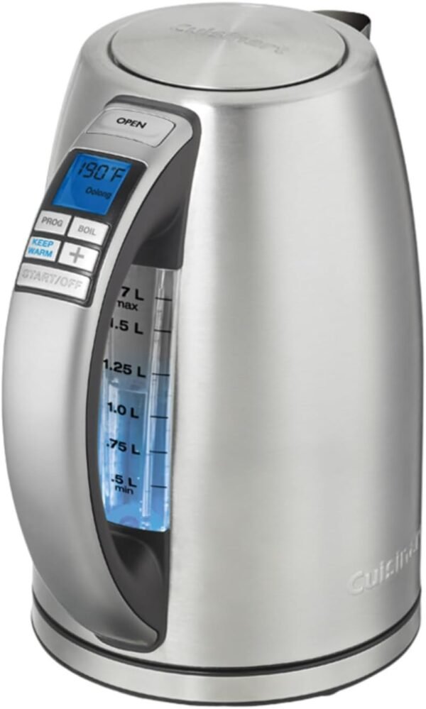 51wF460bD1L._AC_SL1500_ Cuisinart PerfecTemp Electric Kettle CPK-20 review Best Programmable Stainless Steel Kettle