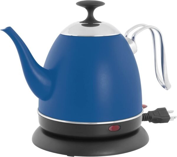 614nSo38mL._AC_SL1500_ Chantal Mia electric water kettle review Matte Blue stylish and efficient choice