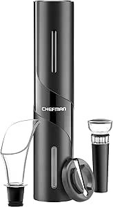 619sqg4lPtL.__AC_SX300_SY300_QL70_ML2_ Chefman Electric Wine Opener Review Sleek Design with Accessories for Effortless Cork Removal