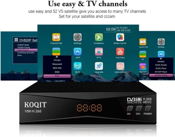 61B2kwJOEL._AC_SL1000_ Comprehensive review of the KOQIT V5H satellite receiver with Meecast streaming features