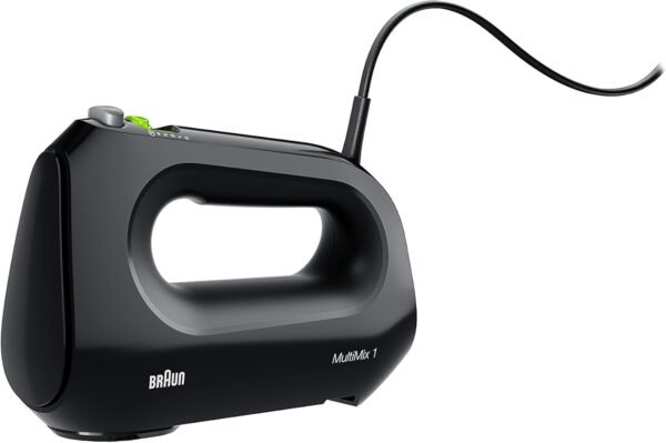61BkBohxkxL._AC_SL1500_ Braun MultiMix 1 Hand Mixer HM1010BK Review Lightweight Design with Powerful 200W Motor