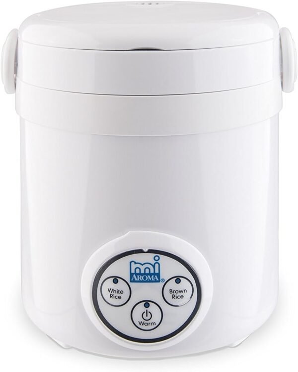 61EcfuZi5AL._AC_SL1500_-1 Aroma Housewares (MRC-903D) Mi 3-Cup (Cooked) (1.5-Cup UNCOOKED) Digital Cool Touch Mini Rice Cooker,White