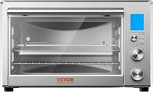 61Ozz98Dl8L.__AC_SX300_SY300_QL70_FMwebp_ Comprehensive review of the VEVOR convection toaster oven 28L multifunctional smart countertop oven