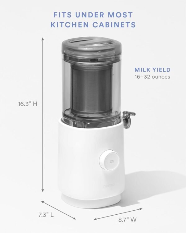 61RHTk4abL._AC_SL1500_ Nama M1 Plant Milk Maker Review Homemade Nut Milk Machine for Creamy Barista-Quality Results