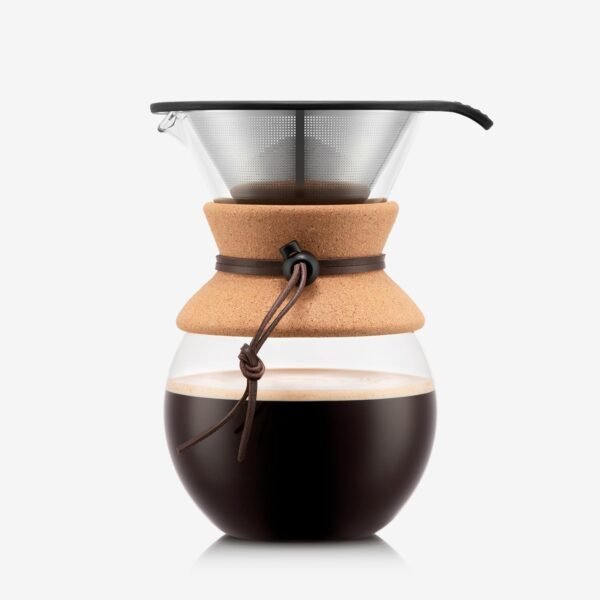 61ShLwhRkML._AC_SL1500_ Review of Bodum Pour Over Coffee Maker 34 Oz with Reusable Filter