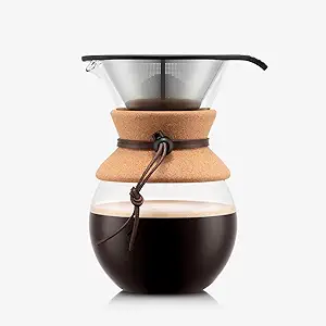 61ShLwhRkML.__AC_SX300_SY300_QL70_FMwebp_ Review of Bodum Pour Over Coffee Maker 34 Oz with Reusable Filter