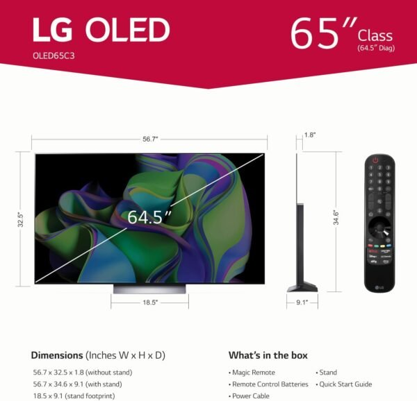 61TbUAikpvL._AC_SL1500_ LG OLED65C3PUA review of the best OLED TV for gaming in 2023