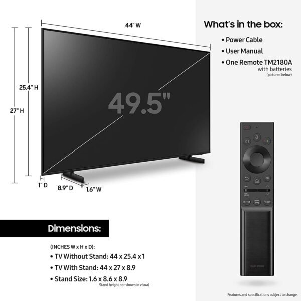 61Un6PydU0L._AC_SL1500_ Samsung 50-Inch Crystal 4K UHD Smart TV review with HDR and Alexa