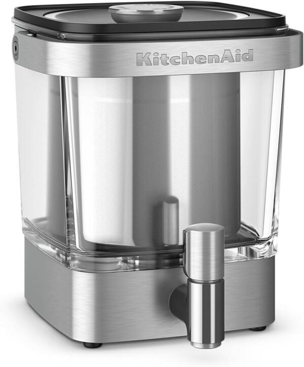 61VnxnAGbL._AC_SL1280_ KitchenAid Cold Brew Coffee Maker KCM5912SX review sleek design and smooth coffee experience