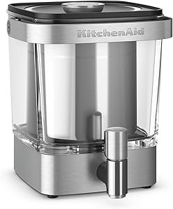61VnxnAGbL._AC_SY300_SX300_ KitchenAid Cold Brew Coffee Maker KCM5912SX review sleek design and smooth coffee experience