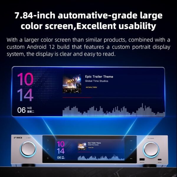61WHoGatcLL._AC_SL1000_ FiiO S15 Streaming Media Player review with Android 12 and AKM DAC performance