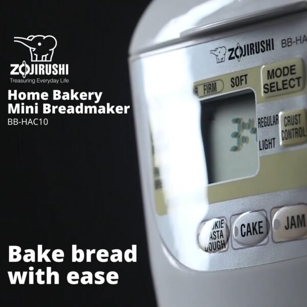 61fTMtHk2rL._AC_SL1080_ Zojirushi BB-HAC10 Programmable Breadmaker review compact design and gluten-free baking features