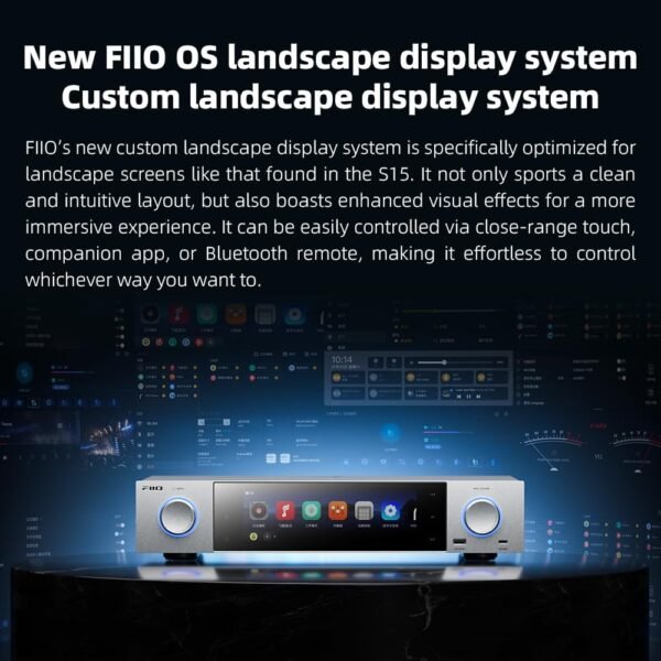 61fm3fiMWFL._AC_SL1000_ FiiO S15 Streaming Media Player review with Android 12 and AKM DAC performance