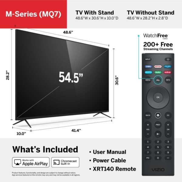 61h9j0gzNGL._AC_SL1200_ VIZIO 55-Inch M55Q7-H1 4K Smart TV review with Quantum Color and HDR