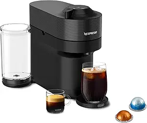 61i3avi16AL.__AC_SX300_SY300_QL70_FMwebp_ Nespresso Vertuo Pop+ Coffee and Espresso Machine Review Liquorice Black Compact Design