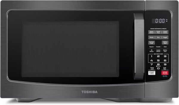 61moUeFENL._AC_SL1500_-1 Toshiba EM131A5C-BS Countertop Microwave Oven Review 1.2 Cu Ft with Smart Features