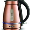 61qhfddFaGL._AC_SL1388_ Review of BELLA 1.7 Liter Electric Tea Kettle Copper Chrome for Stylish Kitchens