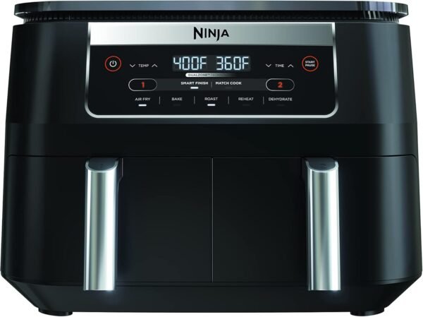 61rCraN6eSL._AC_SL1500_ Ninja DZ090 Dual-Basket Air Fryer Review 2023 Best for Baking and Roasting