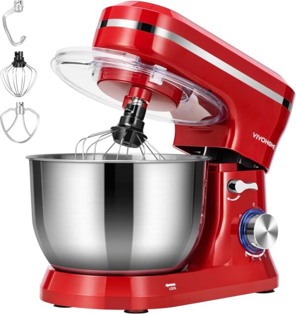 71-eG5VR3LL._AC_SL1500_ VIVOHOME Stand Mixer 4.75 Quart Review Powerful Kitchen Appliance for Baking Enthusiasts