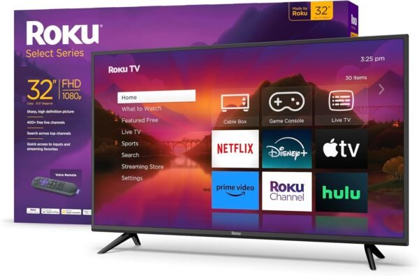 714awM4DUL._AC_SL1500_ Roku Smart TV 32R3B5 review Bright Picture and Customizable Streaming Experience