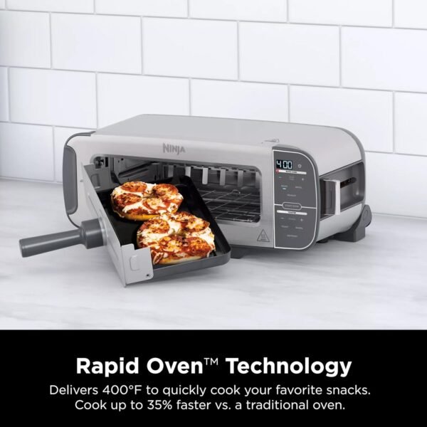 717rOitRJtL._AC_SL1500_ Ninja ST101 Foodi 2-in-1 Flip Toaster review compact toaster oven features explored