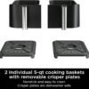 719TCul6QQL._AC_SL1500_ Ninja Foodi 6-in-1 XL Air Fryer Review DualZone Technology Tested