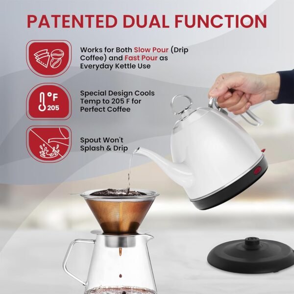 719fe2XEIaL._AC_SL1500_-1 Chantal Mia electric water kettle review Matte Blue stylish and efficient choice