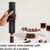 71Fdds0D34L._AC_SL1500_ Chefman Electric Wine Opener Review Sleek Design with Accessories for Effortless Cork Removal
