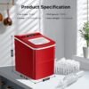 71HyLpV5KVL._SL1500_ AGLUCKY Ice Makers Countertop Review Efficient Portable Machine for Home and Office Use
