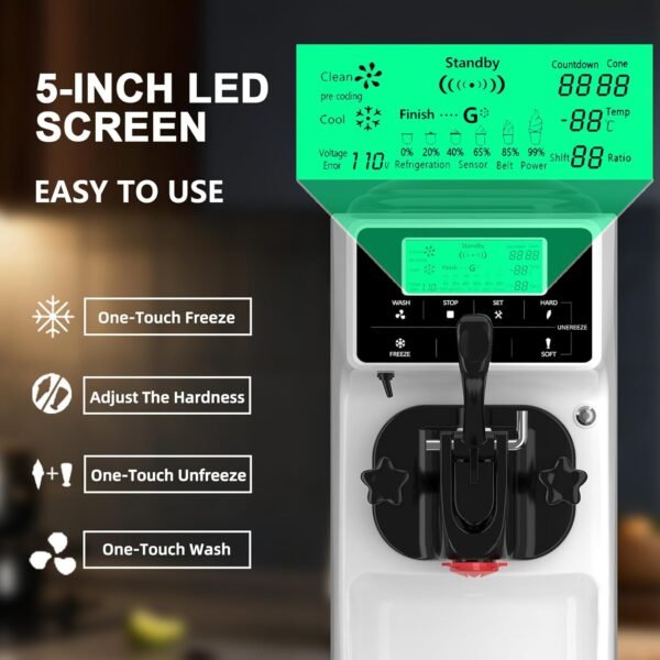 71MRrtL-RGL._AC_SL1500_ Review of High-Performance Ice Cream Maker Machine for Home and Parties