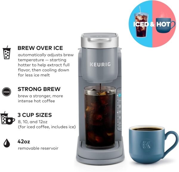 71NNzO4bF2L._AC_SL1500_ Keurig K-Iced Coffee Maker review Single Serve Brewer for Hot and Iced Coffee