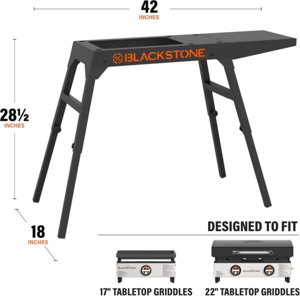 71PaA1FAspL._AC_SL1500_ Blackstone 5013 Griddle Stand Review Adjustable Tabletop Solution for 17” and 22” Griddles