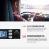 71T2h17idbL._AC_SL1500_ Cobra 19 MINI CB Radio and HGA1500 Antenna review for clear communication