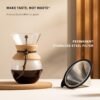 71UNJW57RmL._AC_SL1500_ Review of Bodum Pour Over Coffee Maker 34 Oz with Reusable Filter