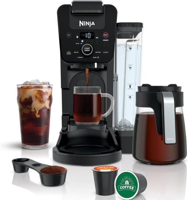 71VvnQiS8aL._AC_SL1500_ Ninja CFP201 DualBrew Coffee Maker Review Best for Grounds and K-Cup Pods