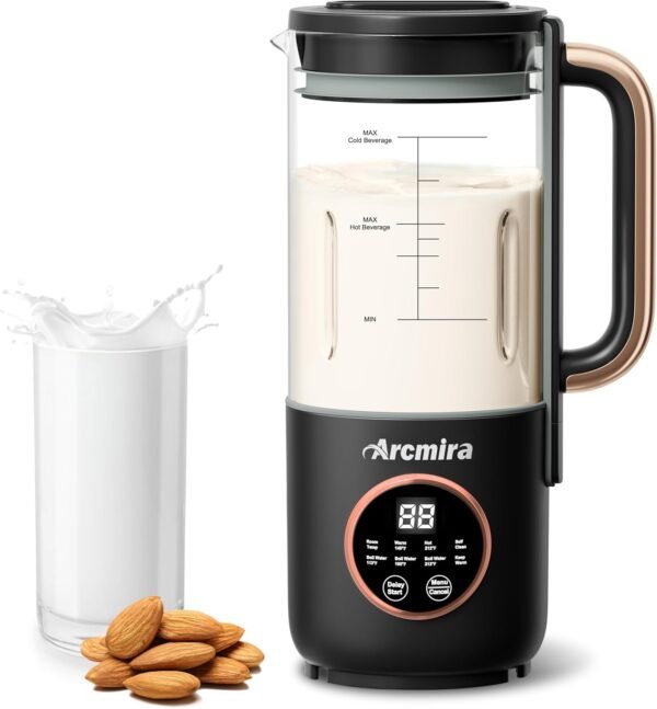 71XwQw5oiuL._AC_SL1500_ Arcmira Nut Milk Maker Review Best for Homemade Oat and Almond Milk