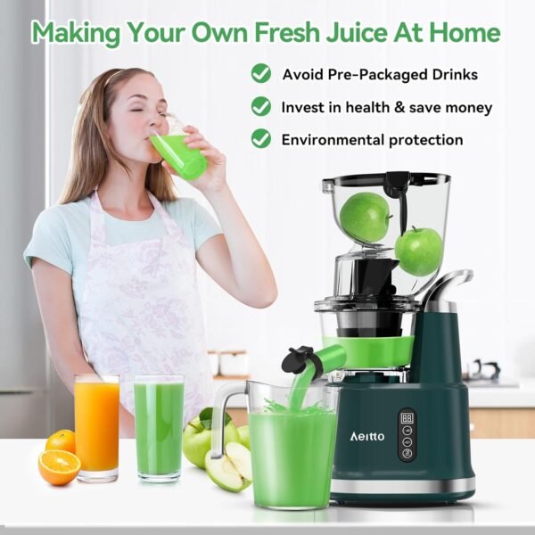71YOWS5gV2L._AC_SL1500_ In-depth review of the Aeitto cold press juicer for fresh, healthy juice