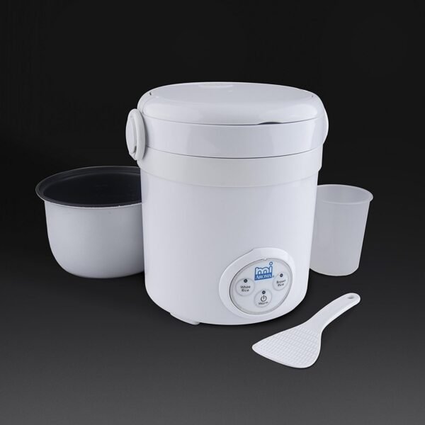 71YaCxTcDAL._AC_SL1500_-1 Aroma Housewares (MRC-903D) Mi 3-Cup (Cooked) (1.5-Cup UNCOOKED) Digital Cool Touch Mini Rice Cooker,White
