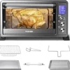 71Z-wtkRELL.__AC_SX300_SY300_QL70_FMwebp_ Toshiba AC25CEW-BS Convection Toaster Oven Review Powerful 10-in-One Kitchen Essential