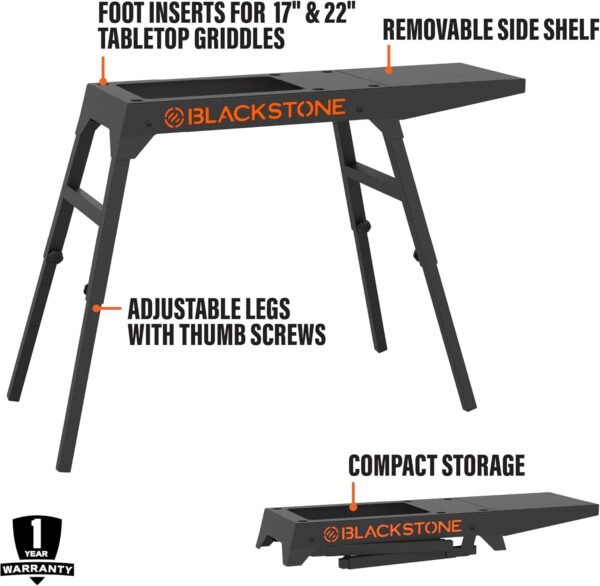 71aY3MjYHsL._AC_SL1500_ Blackstone 5013 Griddle Stand Review Adjustable Tabletop Solution for 17” and 22” Griddles