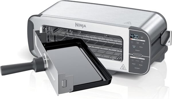 71cO3fqe9ZL._AC_SL1500_ Ninja ST101 Foodi 2-in-1 Flip Toaster review compact toaster oven features explored