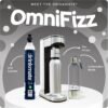 71pLf848nYL._AC_SL1500_-1 Drinkmate LUX Stainless Steel Sparkling Beverage Maker - Sparkling Water/Soda Streaming Machine That Carbonates Any Drink - Includes 2 CO2 Cylinders, 1 Carbonation Bottle, 1 Fizz Infuser