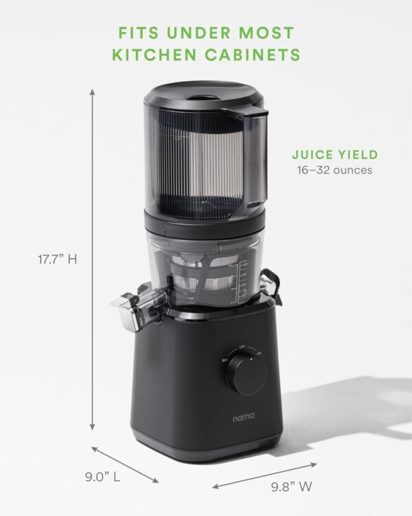 71rtIzy72vL._AC_SL1500_ Review of NAMA J2 Cold Press Juicer Hands-Free Design for Effortless Juicing